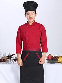 厨师工作服长袖