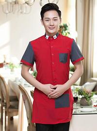 酒店服务员工作服短袖