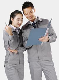 长袖工作服套装男