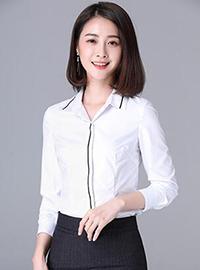 职业装白色白衬衫