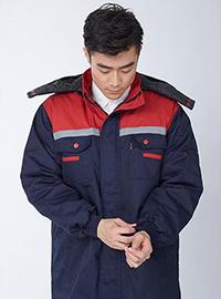 定制冬季工作服长袖棉