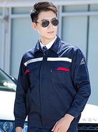 加油站反光条工作服煤
