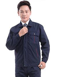 长袖磨毛帆布加条纹工