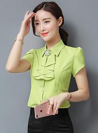 职业装短袖定制工作服
